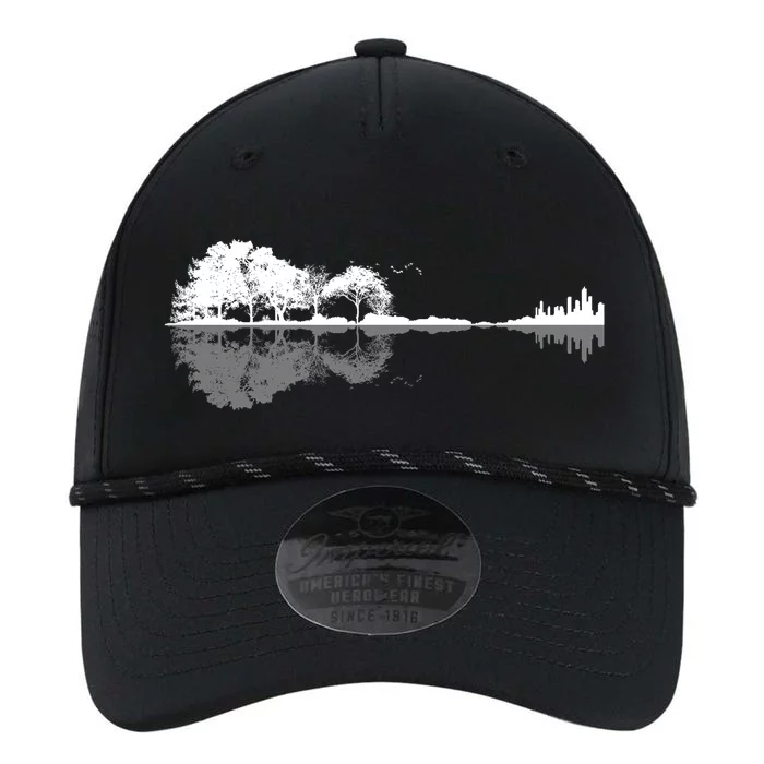 Guitar Lake Nature Wilderness Graphic Performance The Dyno Cap