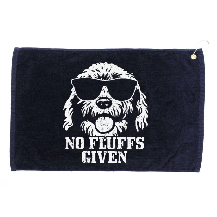 Goldendoodle Labradoodle No Fluffs The Dood Funny Doodle Dog Grommeted Golf Towel