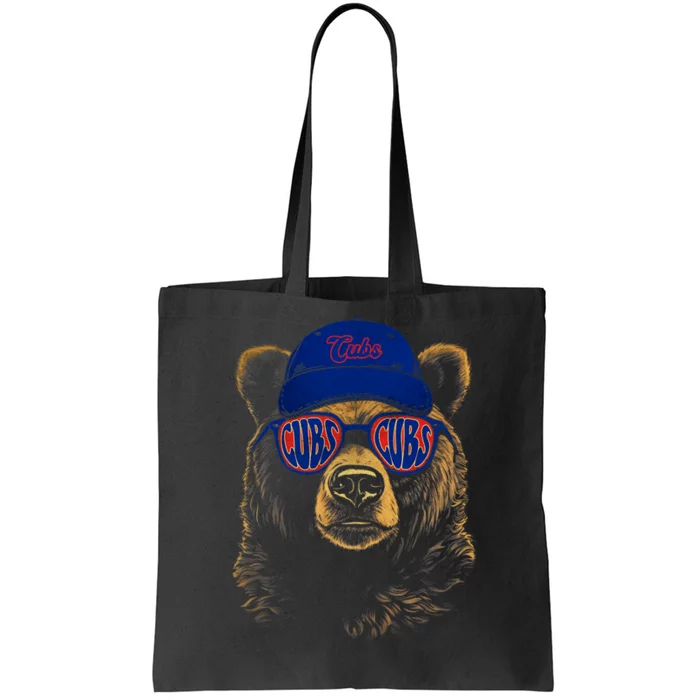 Graphic Last Name Cubs Styles | Vintage Cubs Name Distressed Tote Bag