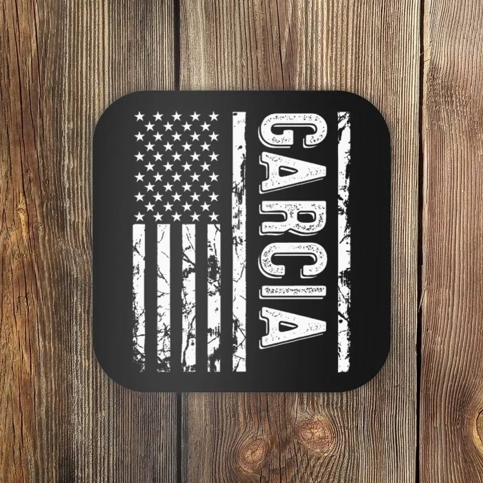 Garcia Last Name Funny Surname Team Garcia Family Reunion Coaster