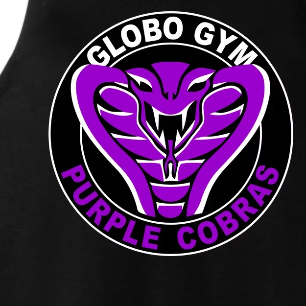 Globo Gym Purple Cobras Gym Ladies Tri-Blend Wicking Tank