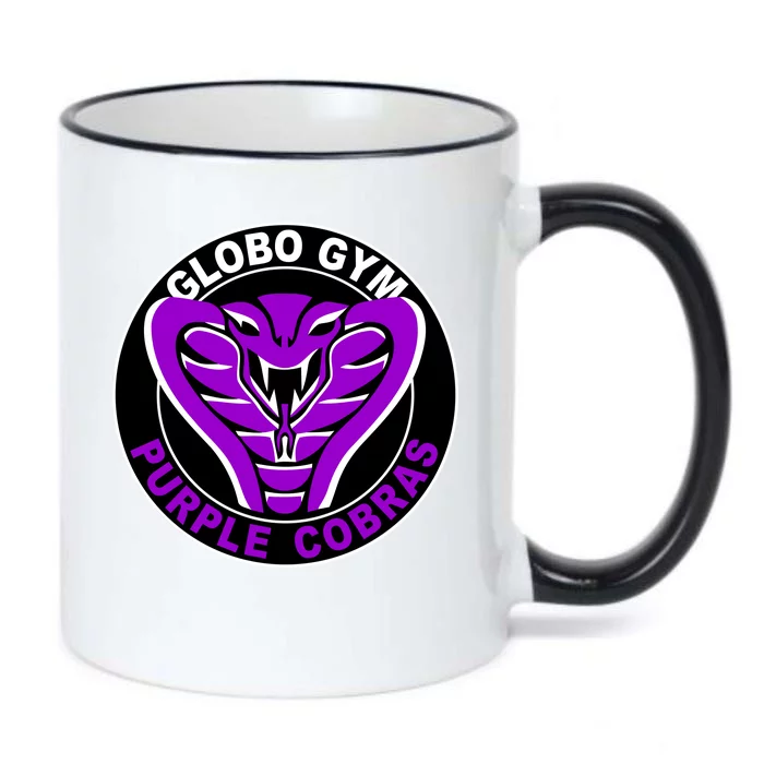 Globo Gym Purple Cobras Gym Black Color Changing Mug