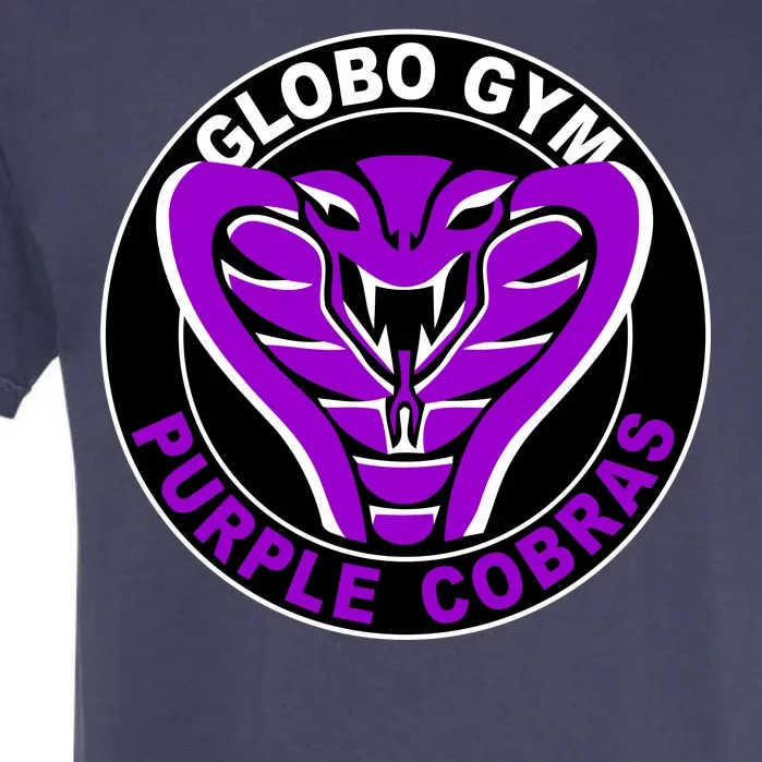 Globo Gym Purple Cobras Gym Garment-Dyed Heavyweight T-Shirt