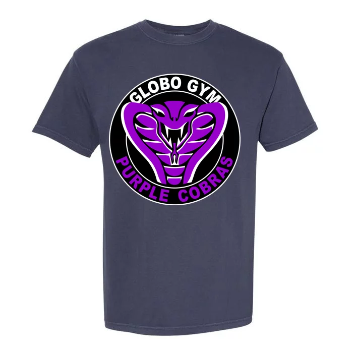 Globo Gym Purple Cobras Gym Garment-Dyed Heavyweight T-Shirt