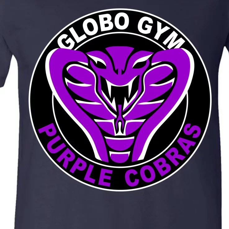 Globo Gym Purple Cobras Gym V-Neck T-Shirt