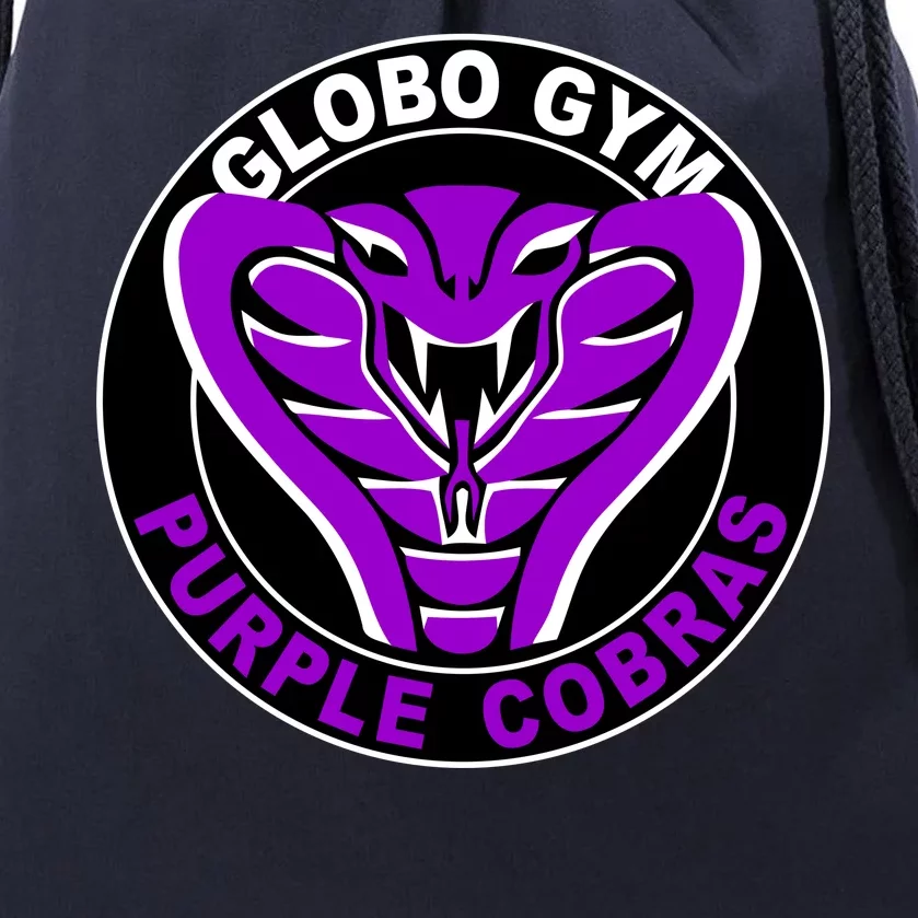 Globo Gym Purple Cobras Gym Drawstring Bag