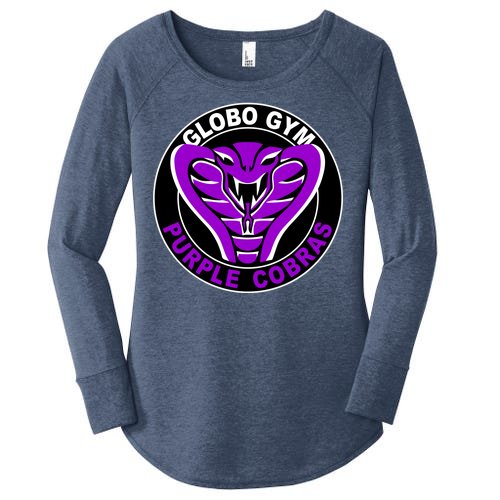 Globo Gym Purple Cobras Gym Women’s Perfect Tri Tunic Long Sleeve Shirt