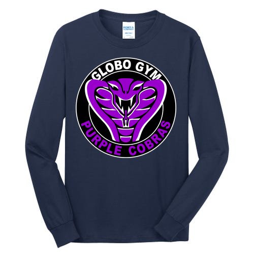 Globo Gym Purple Cobras Gym Tall Long Sleeve T-Shirt