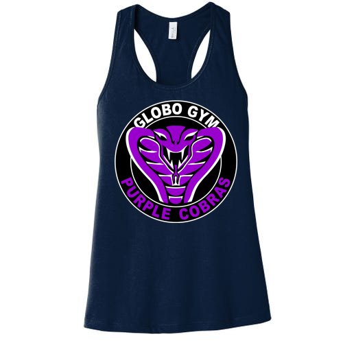 Globo Gym Purple Cobras Gym Women's Racerback Tank