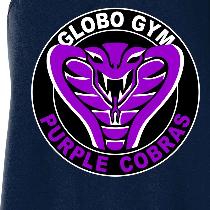 Globo Gym Purple Cobras Gym Women's Racerback Tank