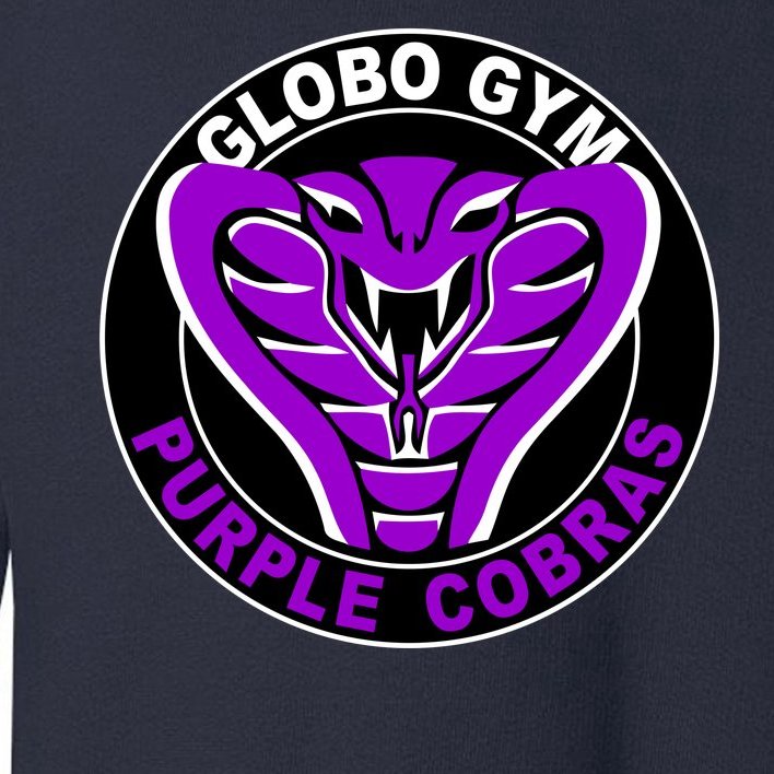 Globo Gym Purple Cobras Gym Toddler Sweatshirt