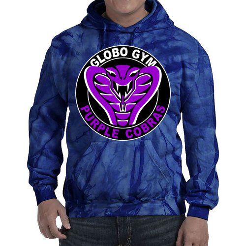 Globo Gym Purple Cobras Gym Tie Dye Hoodie