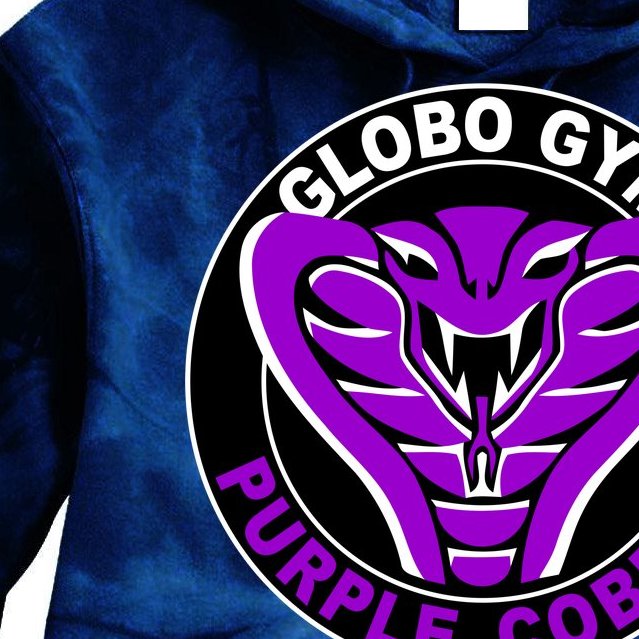 Globo Gym Purple Cobras Gym Tie Dye Hoodie