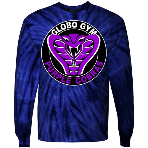 Globo Gym Purple Cobras Gym Tie-Dye Long Sleeve Shirt