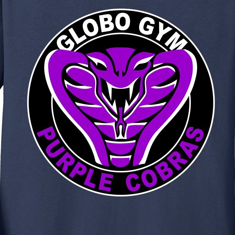 Globo Gym Purple Cobras Gym Kids Long Sleeve Shirt