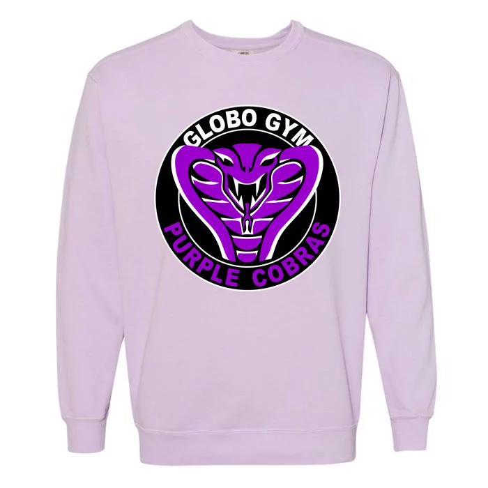 Globo Gym Purple Cobras Gym Garment-Dyed Sweatshirt