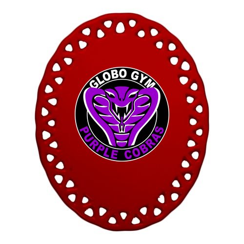 Globo Gym Purple Cobras Gym Oval Ornament