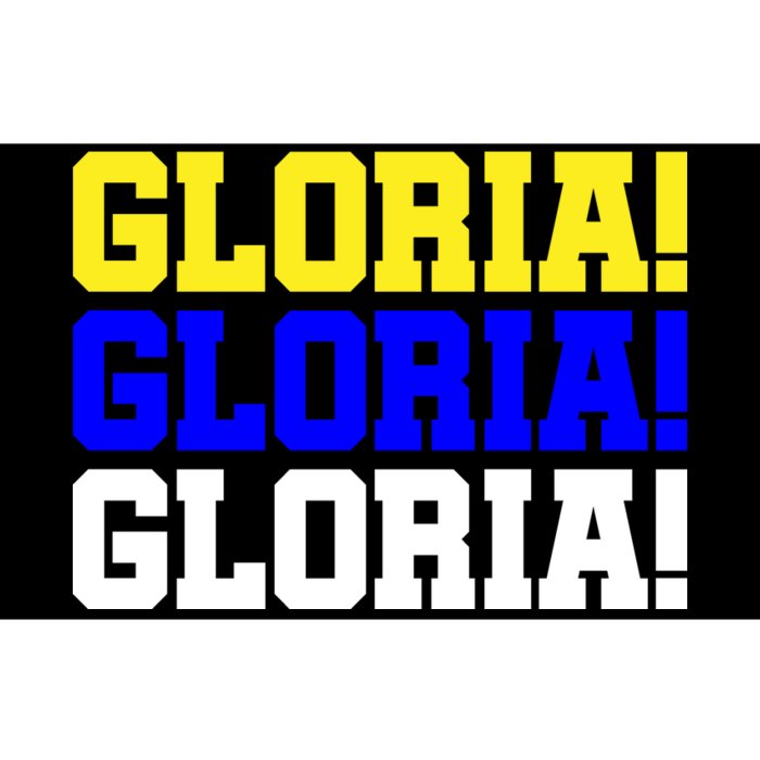 Gloria! Gloria! Gloria! Bumper Sticker