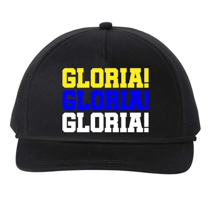 Gloria! Gloria! Gloria! Snapback Five-Panel Rope Hat