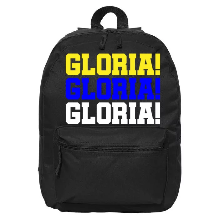 Gloria! Gloria! Gloria! 16 in Basic Backpack