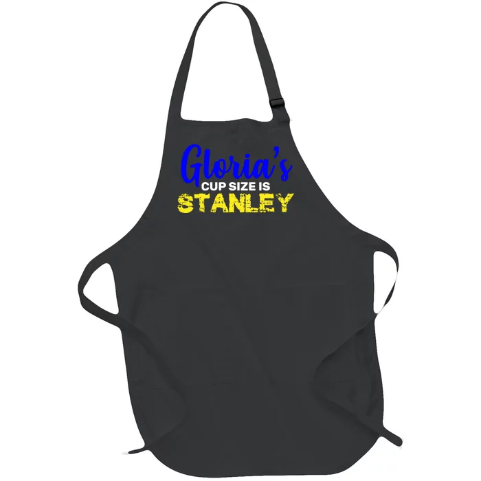 Gloria's Cup size is Stanley Full-Length Apron With Pocket