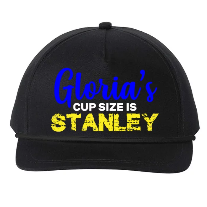 Gloria's Cup size is Stanley Snapback Five-Panel Rope Hat