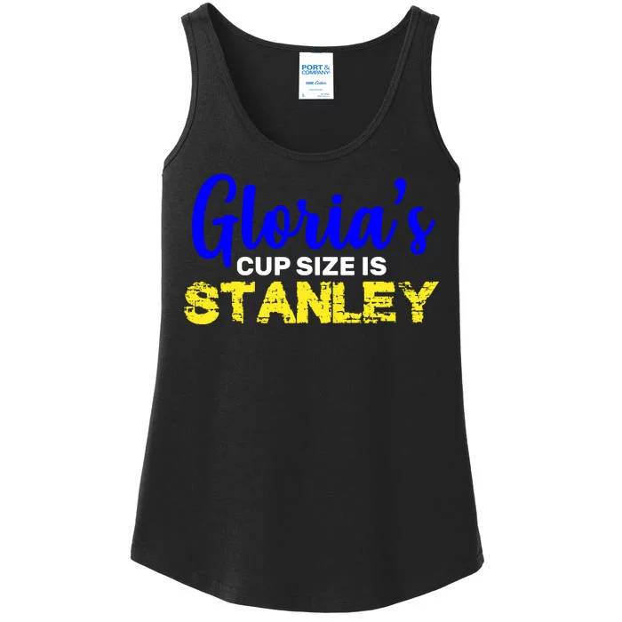 Gloria's Cup size is Stanley Ladies Essential Tank