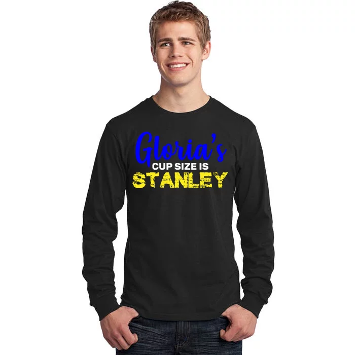 Gloria's Cup size is Stanley Tall Long Sleeve T-Shirt