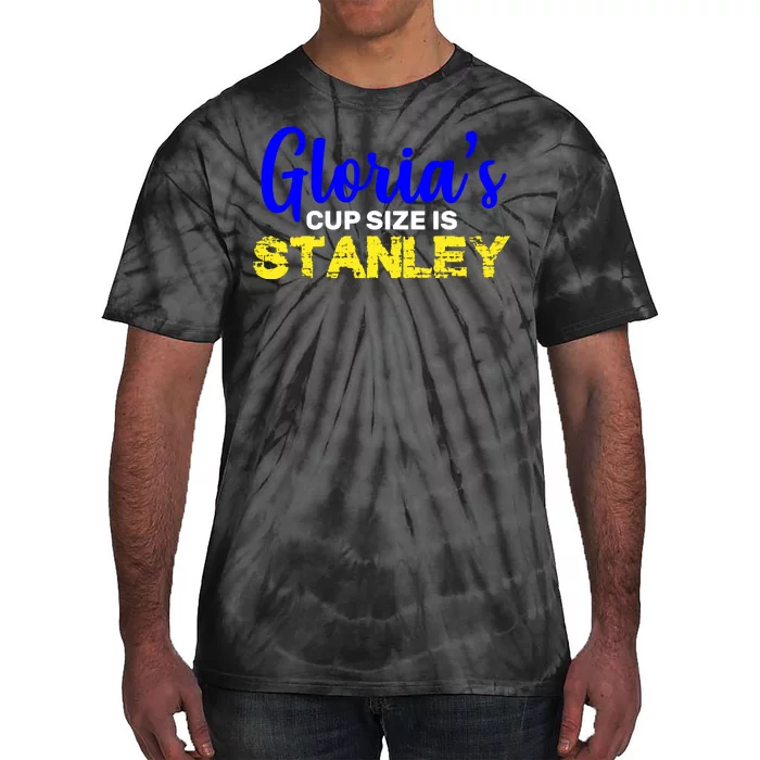 Gloria's Cup size is Stanley Tie-Dye T-Shirt