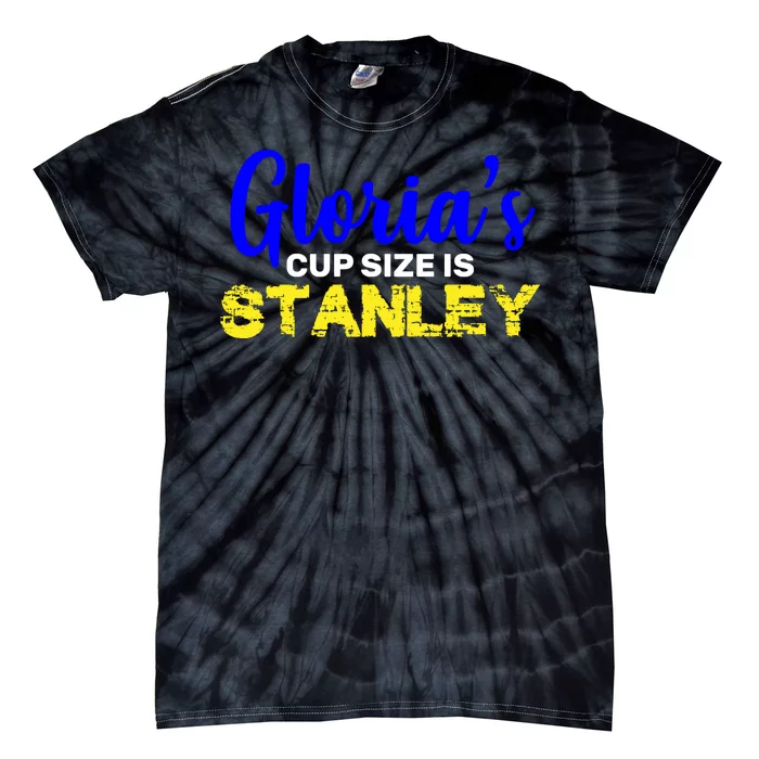 Gloria's Cup size is Stanley Tie-Dye T-Shirt