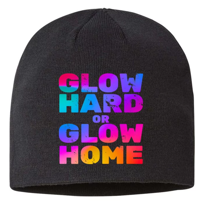 Glow Hard Or Glow Home 8 1/2in Sustainable Knit Beanie