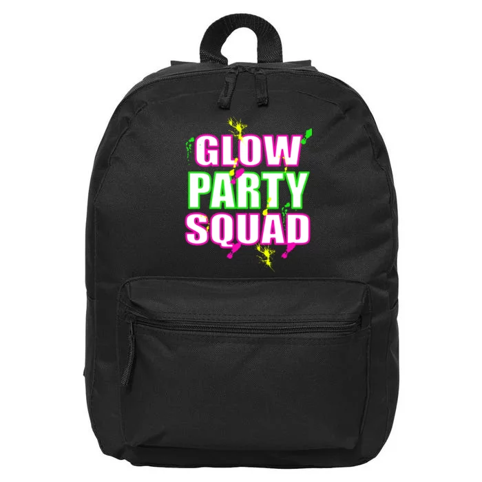 Glow Party Squad 16 in Basic Backpack