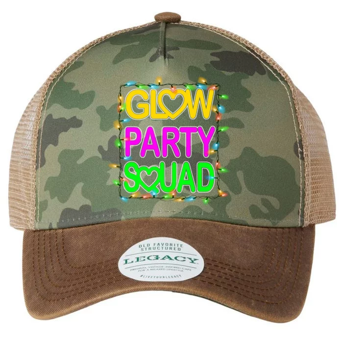 Glow Party Squad1 Legacy Tie Dye Trucker Hat