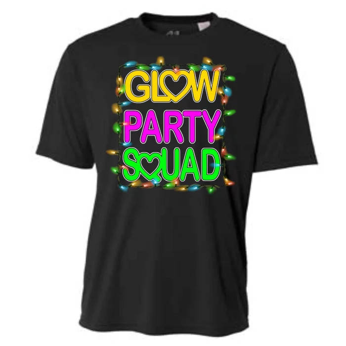 Glow Party Squad1 Cooling Performance Crew T-Shirt