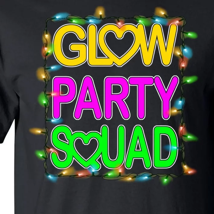 Glow Party Squad1 Tall T-Shirt