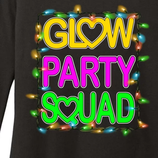 Glow Party Squad1 Womens CVC Long Sleeve Shirt