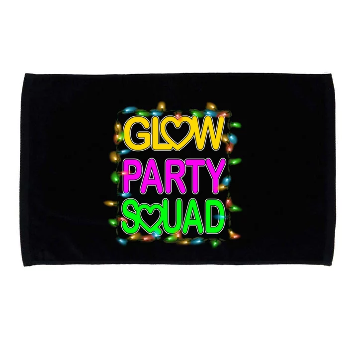 Glow Party Squad1 Microfiber Hand Towel