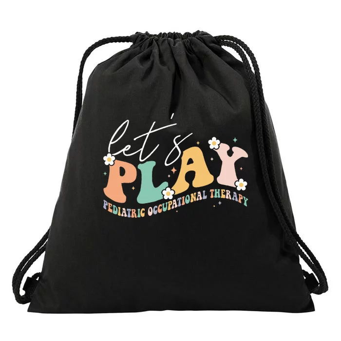 Groovy Let's Play Pediatric Occupational Therapy Drawstring Bag