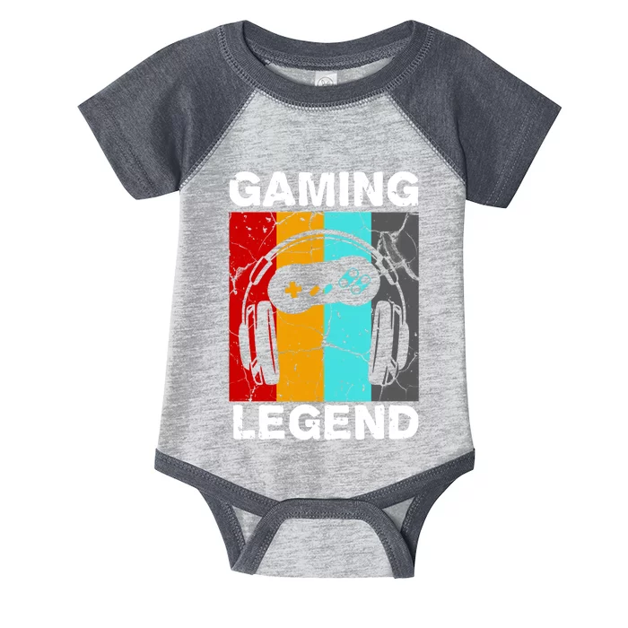 Gaming Legend Retro Infant Baby Jersey Bodysuit