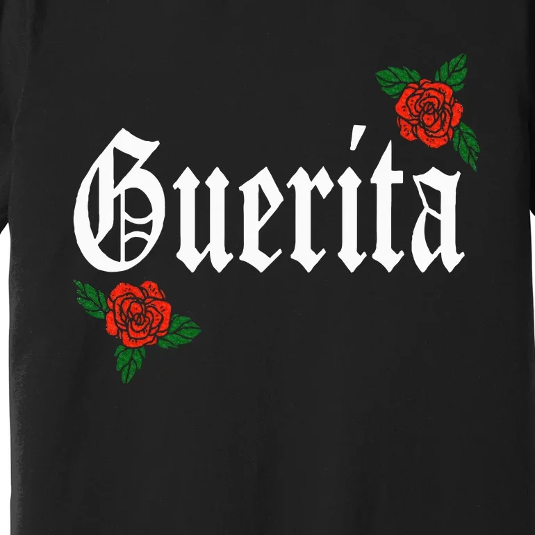 Guerita Latina Roses Floral Premium T-Shirt