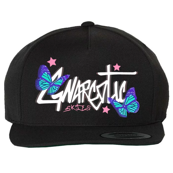 Gnarcotic Lil Skies Motion Wool Snapback Cap