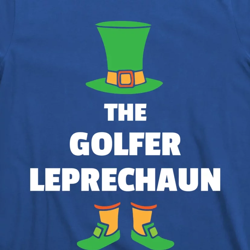 Golf Leprechaun St Patricks Day Golfer Gift T-Shirt