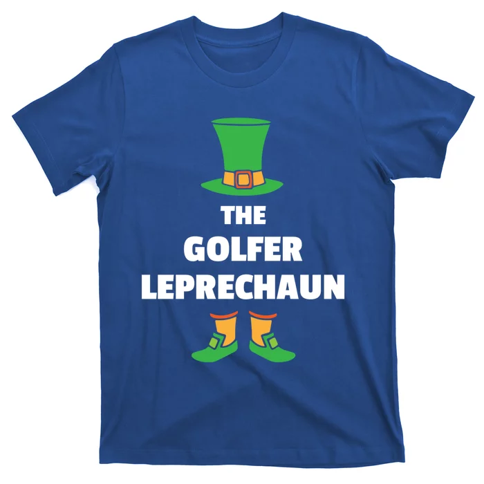 Golf Leprechaun St Patricks Day Golfer Gift T-Shirt