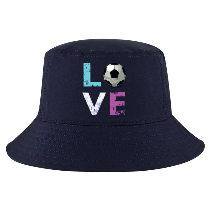 Girl Love Soccer Best Fun Birthday Gift Cool Comfort Performance Bucket Hat