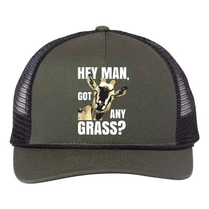 Goat Lovers Shirts Farm Animal Pun Pets Meme Funny Goat Retro Rope Trucker Hat Cap