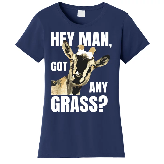 Goat Lovers Shirts Farm Animal Pun Pets Meme Funny Goat Women's T-Shirt