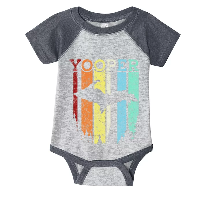 Great Lakes State Michigan Vacation Yooper Family Vacation Infant Baby Jersey Bodysuit