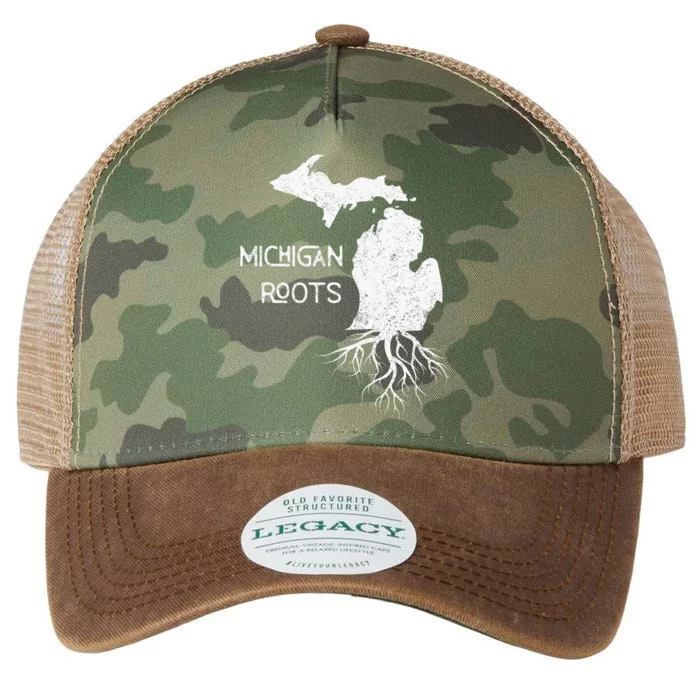 Great Lakes State Michigan Roots Yooper Native Michiganian Legacy Tie Dye Trucker Hat