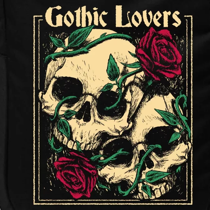 Gothic Lovers Skull And Rose Impact Tech Backpack