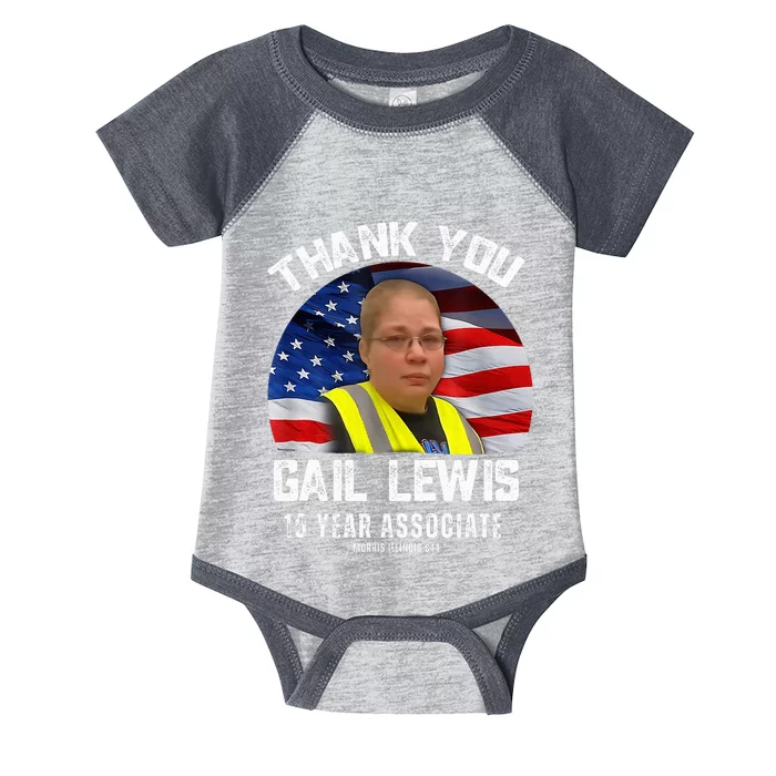 Gail Lewis Thank You Gail Lewis Infant Baby Jersey Bodysuit